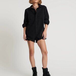 Free People x OneTeaspoon ONYX BLACK PROPHECY JUMPSUIT BLACK